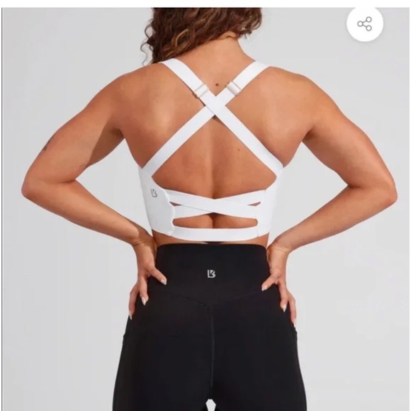 Periwinkle Blue Sugar Rush Candy Wrap Sports Bra 💙 BuffBunny 💙 Medium ➡️ NEW - Picture 3 of 16